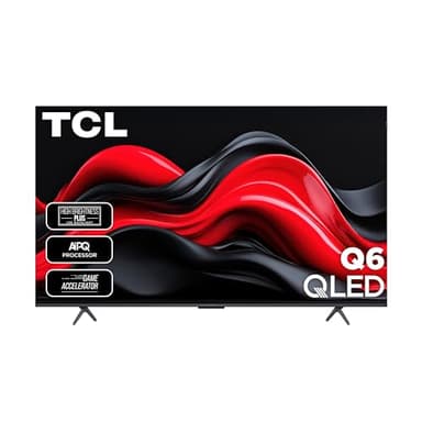 TCL 75-Inch Class Q65 QLED 4K Smart TV with Fire TV (75Q651F, 2024 Model), Dolby Vision and Atmos, HDR PRO+, Alexa Built-in with Voice Remote, Apple AirPlay 2 Compatibility, Streaming Television