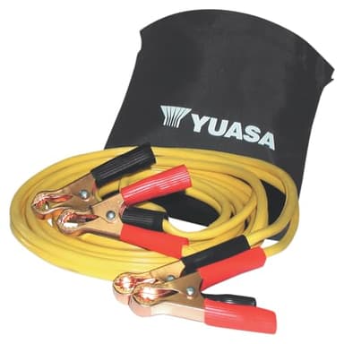 YUASA JUMPER CABLES, Manufacturer: YUASA, Manufacturer Part Number: YUA00ACC07-AD, Stock Photo - Actual parts may vary.