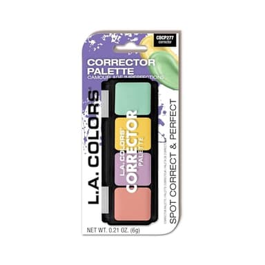 L.A. COLORS Corrector Palette, Black (Carded) CBCP277