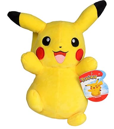 Pokemon Plush Pikachu, 8" Officialy Licensed by Wicked Cool Toys