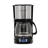 Westinghouse 220 volts 12 cup coffee maker 220v 240 volt Digital Programmable Coffee Machine Permanent Filter & Hot Plate (NOT FOR USE IN USA)