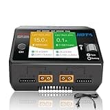 HOTA D6 Pro Lipo Battery Charger Smart Charger Dual Channel 15A AC200W DC650W for Lipo LiHv Nicd NiMH RC Battery Charger with Balance Phone Wireless Charging RC Car RC Boat FPV Race Drone Parts