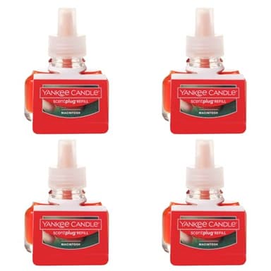 Yankee Candle Macintosh ScentPlug Refill 4-Pack