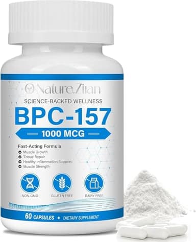 PEFAMNE BPC 157Capsules,1000 Mcg for Men & Women, 60 Capsules