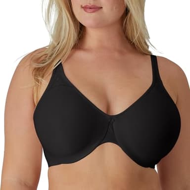 Bali womens Passion For Comfort Minimizer Underwire Bra, BLACK, 38G