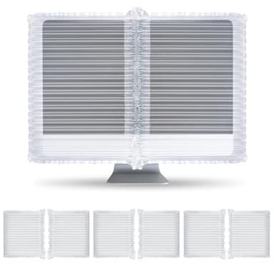 Chunful 6 for 3 Screens with 1 Pump Inflatable Protective Bags Compatible with 24" Desktop Monitor Shipping Box Packaging Air Bags Inflatable Mailer Monitor Dust Cover Computer Storage Case 24" Screen