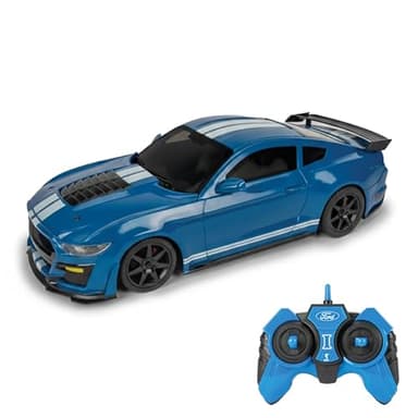 World Tech Toys Ford Mustang Shelby GT500 1:14 RTR Electric RC American Sports Car – Officially Licensed – Full Function Remote Control – RC Car for Kids 6+