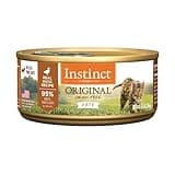 Instinct Original Pate Wet Cat Food, Grain Free Recipe - Real Duck, 5.5 oz. Cans (Pack of 12)