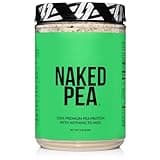 Naked Pea - Pea Protein Isolate - Plant Based, Vegetarian & Vegan Protein. Easy to Digest, Non-GMO, No Lactose, No Soy and Gluten Free - 15 Servings