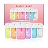 Power Mist Hand Sanitizer Spray, Spray Hand Sanitizer Travel Size, No Alcohol Smell, 500+ Sprays Hydrating Sanitizer, Non-sticky 1.6 FL OZ (6 Scents)