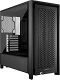 CORSAIR 4000D Frame Modular Mid-Tower ATX PC Case – High Airflow, InfiniRail™ Fan Mounting System, Dual 360mm Radiator Support, ASUS BTF, MSI Project Zero, Gigabyte Project Stealth – Black