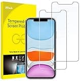 JETech Screen Protector for iPhone 11 and iPhone XR 6.1-Inch, Tempered Glass Film, 2-Pack