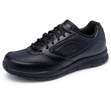 Skechers Men's Work Nampa Food Service Shoe, Black, 11