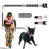Petbetf Dog Bike Leash Attachment, Dog Hands Free Leashes Running slatmill for Large Small Dogs Harness Accessories,3 Years Warranty Black