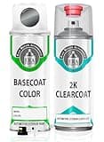 ERA Paints NH737M - Polished Metal Metallic for HONDA Exact Match Automotive Touch Up Paint Spray - 2K Essential Kit