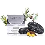 DLZZRS Bamboo Charcoal Shampoo Bar - Deep Cleansing, Moisturizing Dry Hair with Natural Solid Soap, Oil Control Moisturizing Cleaning Shampoo Soap for All Hair Types, 2.1oz
