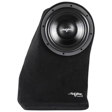Skar Audio Single 10" Loaded Sealed Subwoofer Enclosure (Passenger Side) Compatible with 2018-2025 Jeep Wrangler 4-Door (JL Series) Vehicles