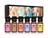P&J Trading Fragrance Oil Slime Set | Bubble Gum, Cotton Candy, Cupcake, Strawberry Lemonade, Cola, Marshmallow Candle Scents for Candle Making, Freshie Scents, Soap Making, Diffuser Oil Scents