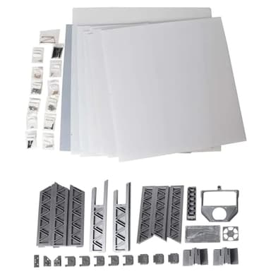 Compatible for SV08 Full PC Enclosure Kit Single Layer Version(with Exhaust,Tophat Version)