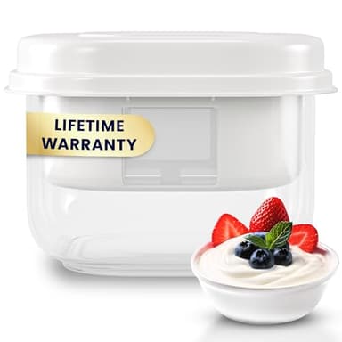 Ultimate Yogurt Strainer - Make Delicious, High Protein, Greek Yogurt - 70% Less Sugar & Lactose - Fine Mesh Nylon Greek Yogurt Maker - 100% BPA-Free & Dishwasher Safe with Large 2.3 Quart Capacity