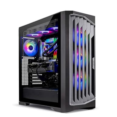 Skytech Gaming Legacy 4 Gaming PC, AMD Ryzen 9 9950X3D 4.3GHz, NVIDIA RTX 5090 32GB VRAM, X870 Board, 4TB Gen4 NVMe SSD, 64GB DDR5 RAM 6000, 1200W Gold ATX 3 PSU, 360 ARGB AIO, WI-FI 7, Windows 11