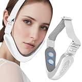 Double Chin Machine, Facial Massager for Women 6 Modes and 12 Intensity Levels Electric Double Chin Device, Smart Double Chin Face Lift Device with Magnetic Massage