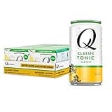 Q Mixers Classic Tonic Water, Premium Cocktail Mixer Made with Real Ingredients, 7.5 Fl Oz (Pack of 24)