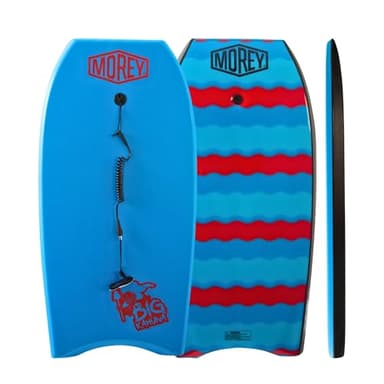 MOREY® Boogie Board. Big Kahuna 44" The Original Bodyboard for Tall Riders. Body Board for Beach, Re-Engineered 2026 Model (Royal Blue)