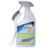 Black Diamond Ultimate Grout Cleaner: Best Cleaner for Tile,Ceramic,Porcelain, Marble Acid-Free Safe Deep Cleaner & Stain Remover for Even The Dirtiest Grout. (1-Quart/1-Brush)