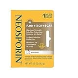 Neosporin Pain/Itch/Scar Multi-Action Ointment, 0.5 Ounce per Box (8 Pack)