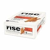 Rise Whey Protein Bars - Honey Cinnamon | Breakfast Bar & Protein Snack 18g Protein 4g Fiber Just 5 Whole Food Ingredients Gluten-Free Soy Free