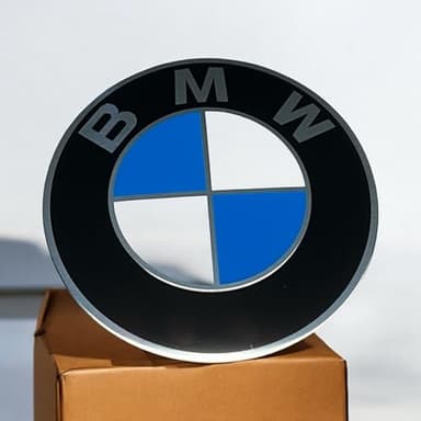 BMW Wheel Center Cap Emblem 58mm GENUINE hubcap logo roundel sticker