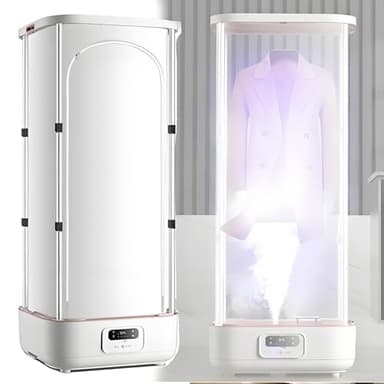 ddingsmafosee Upgraded Garment Steamers - Vertical Steam Iron 900w Automatic Wireless/Steam Closet/Folding Clothes Machine, Control Electric Clothes Drying Rack,for Clothes & Fabric