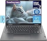 Lenovo 2025 Yoga 7i 14 2-in-1 Laptop 14.0" Touchscreen IPS FHD+ (Intel Ultra 7-155U, 16GB LPDDR5X, 1TB SSD, Backlit KYB, FP Reader, 2 Thunderbolt 4, Win11Pro) w/AI Copilot, & DKZ USB Port Expander