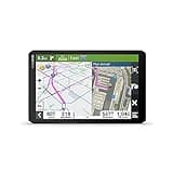 Garmin dēzl™ OTR810, Large, Easy-to-Read 8” GPS Truck Navigator, Custom Truck Routing, High-Resolution Birdseye Satellite Imagery, Directory of Truck & Trailer Services, Black