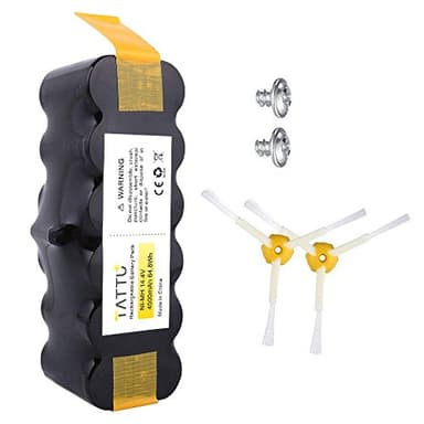 TATTU 4500mAh XLife Extended Life Replacement Battery for iRobot Roomba R3 500 600 700 800 900 Series 530 531 532 535 536 540 550 552 560 562 570 580 595 620 630 650 660 760 770 780 790 870 880 980