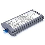 A AMANDA New Laptop Battery 9cell Replacement for Panasonic Toughbook Cf-30 Cf-31 Cf-53 CF-VZSU46 CF-VZSU46S CF-VZSU46U CF-VZSU46R CF-VZSU46AU CF-VZSU71U CF-VZSU72U 10.65V 8.55Ah
