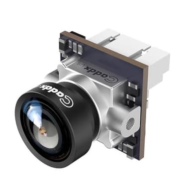 MEIVIFPV FPV Camera Caddx Ant 1200TVL 4:3 Micro Analog Drone Camera NTSC/PAL with 1.8mm Lens FOV165° Global WDR OSD for RC FPV Cinewhoop Tinywhoop Drone (Silver)