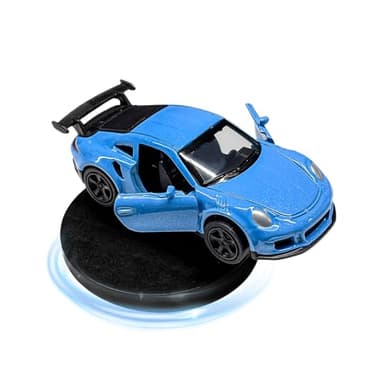 FSTURIOS Car Drift Dashboard Ornament, Alloy Racing Model Drifting Spin Auto Dashboard Decoration, Classic Cool Mini Sports Car Toy Dynamic Center Console Decor for Men Women (Blue)
