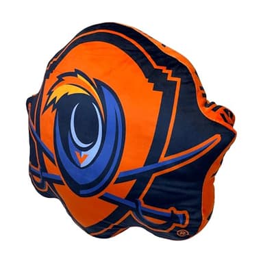 FANMATS NCAA Virginia Cavaliers XL Puff Plush Pillow – Plush Oversized Decorative Pillow for Couch & Bed