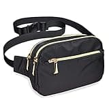 Fanny Packs for Women Men Fashion Plus Size Waist Pack Belt Bag Fanny Pack for Girls Boys with 5 Pockets Adjustable Belt, Cute Bum Bag Hip Bags for Travel Disney Running