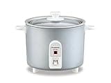 Panasonic Rice Cooker, Steamer & Multi-Cooker, 3-Cups (Cooked), 1.5-Cups (Uncooked), SR-3NAL – Silver