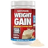 Naturade Weight Gain Instant Nutrition Drink Mix, Vanilla ,20.3 Ounce