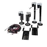 Lippert Ground Control 3.0 4-Point Automatic 5th Wheel RV Leveling System with 15,500-lb. Total Lift Capacity, Wireless Remote, Hall Effect Technology, Auto-Hitch Memory - 358590