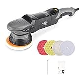 ShineMate Dual Action Polisher for Car Detailing 6 Inch, Corded Wax Random Orbital Polisher with 4 Polish Pads, Variable Speed Buffer Polisher (6 Inch)