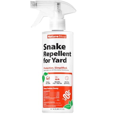NatureStop Snake Repellent Spray for Yard,Snake Deterrent for Outdoor Use, 16 oz (475mL)