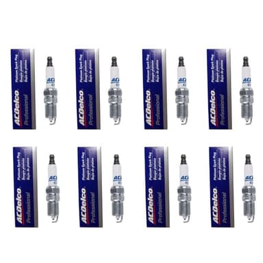 ACDelco 41-962 Professional Platinum Spark Plug, (8)