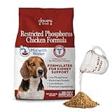 Dave's Pet Food Kidney Dog Food (Chicken Formula Crumble) Non-Prescription, Low Phosphorus, Low Sodium, Renal Kidney Support, Vet Formulated, 10 lb