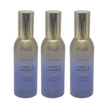 Bath & Body Works Linen & Lavender Concentrated Room Spray 1.5oz each - Pack of 3