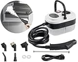 Foandbevi 7 in 1 Steam Cleaner 2500W High Pressure Steamer for Cleaning, Car Steamer Handheld Steam Cleaner for Home Use, Hardwood Floor Steam Cleaner for Upholstery, Kitchen, Bathroom, Grout and Tile